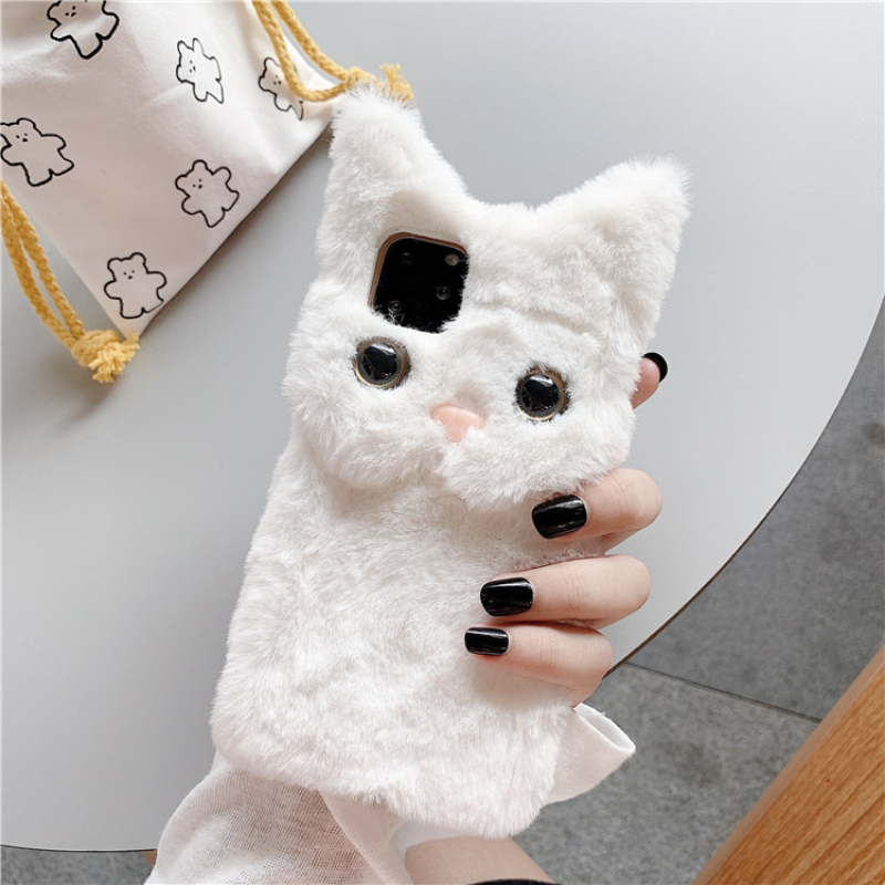 3D Cute Cartoon Cat Furry Plus - đánh giá và giá Apple Iphone 15