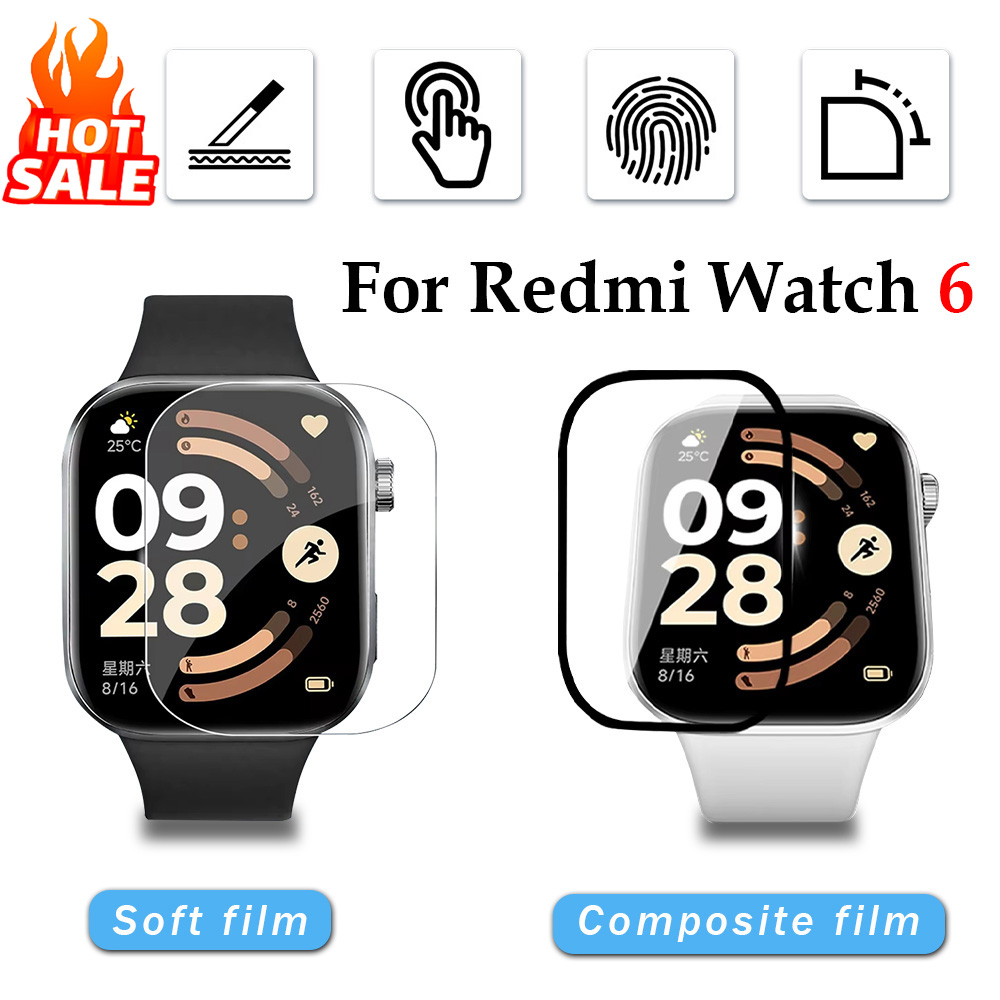 1-5Pcs Soft Film for Xiaomi Re - đánh giá và giá Smartwatch Screen Film