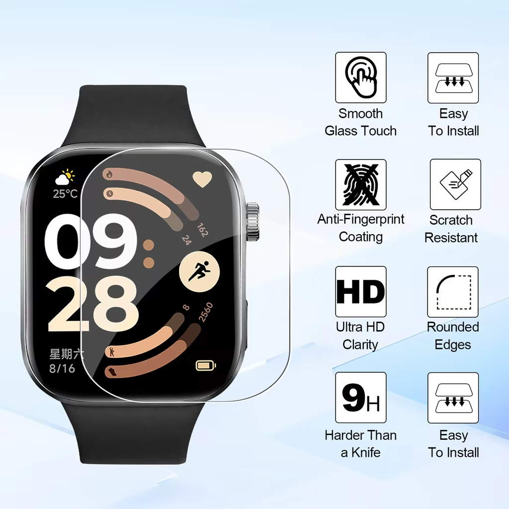 1-5Pcs Soft Film for Xiaomi Re - đánh giá và giá Smartwatch Screen Film