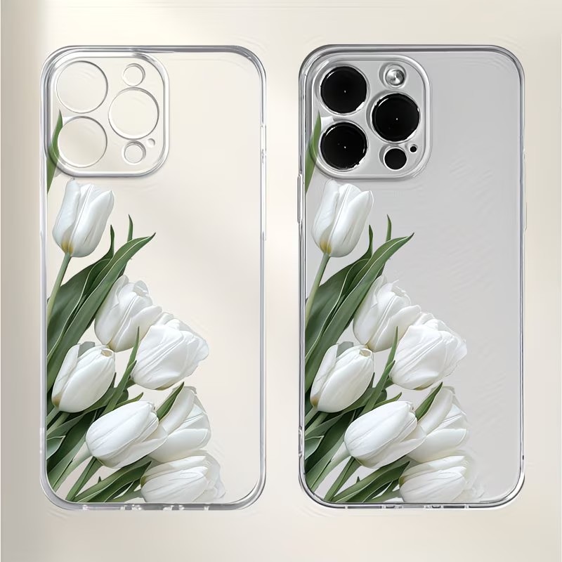 Tulip Printed Phone Case Case  - đánh giá và giá Apple Iphone 15