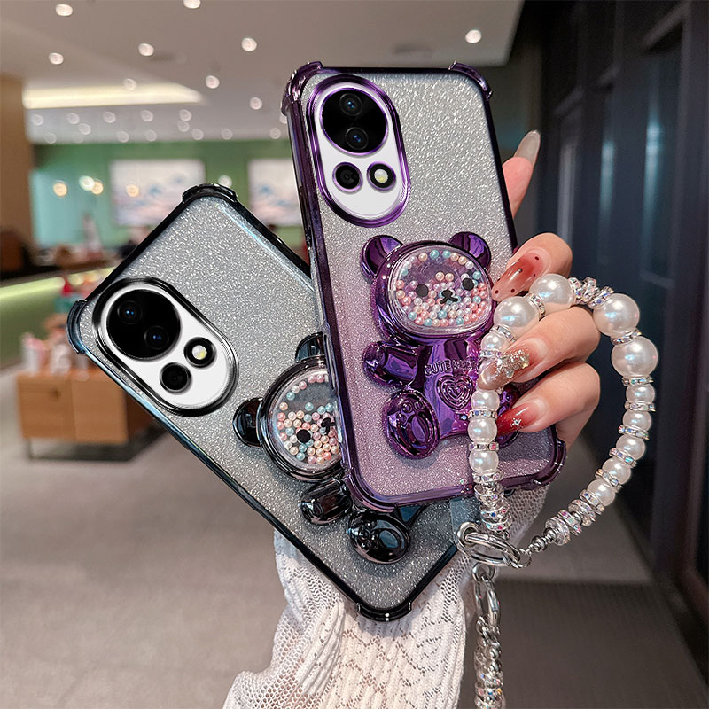 Cute Bear Cartoon Holder Pearl - đánh giá và giá Huawei Nova 12