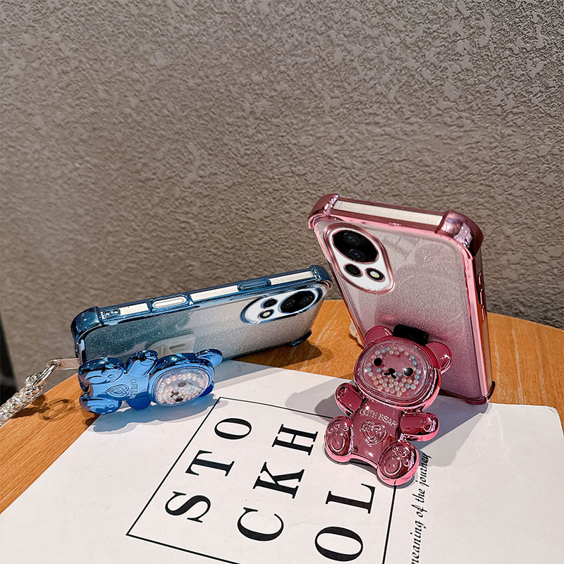 Cute Bear Cartoon Holder Pearl - đánh giá và giá Huawei Nova 12