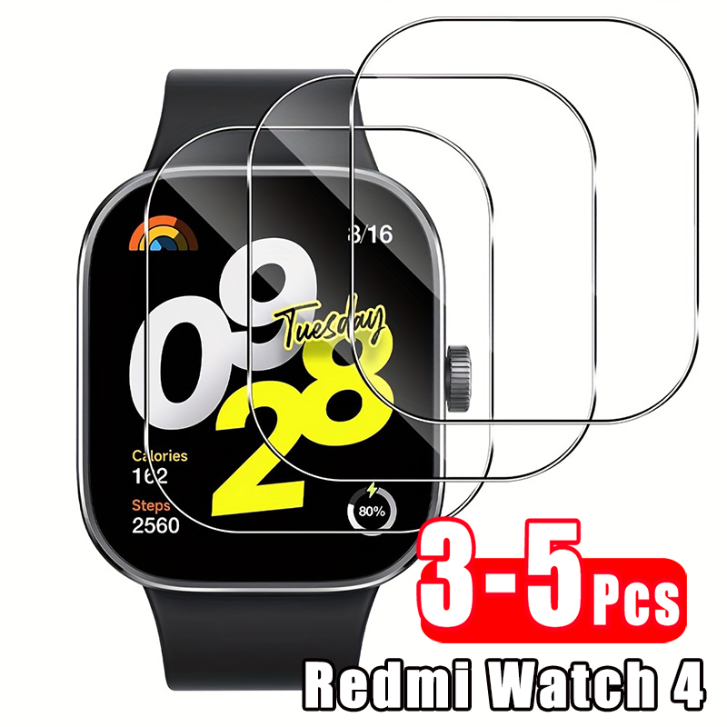 3-5Pcs Premium Tempered Glass  - đánh giá và giá Smartwatch Screen Film
