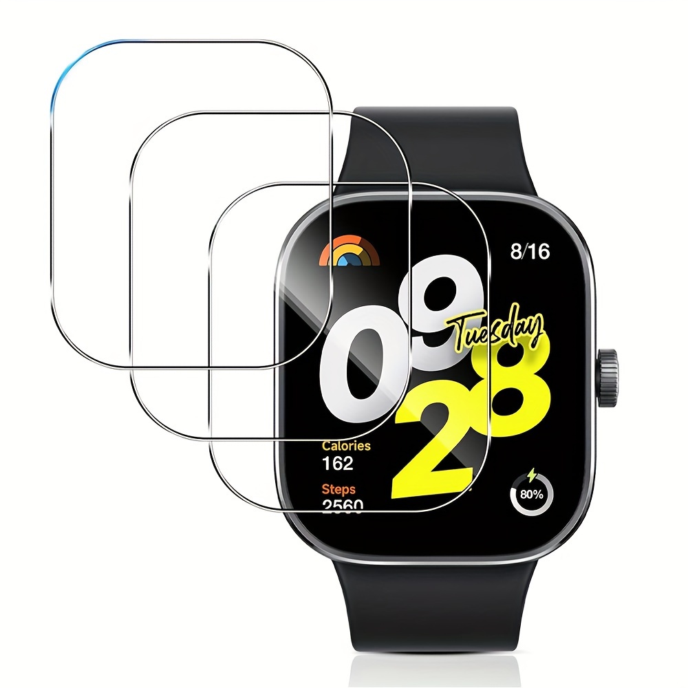 3-5Pcs Premium Tempered Glass  - đánh giá và giá Smartwatch Screen Film