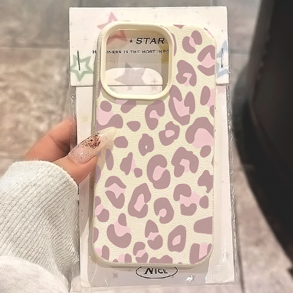 Pale Purple Leopard Print Phon - đánh giá và giá Apple Iphone 15 Pro Max