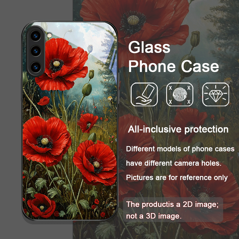 Retro Poppy Flower Bloom Hot R - đánh giá và giá Samsung Galaxy S25