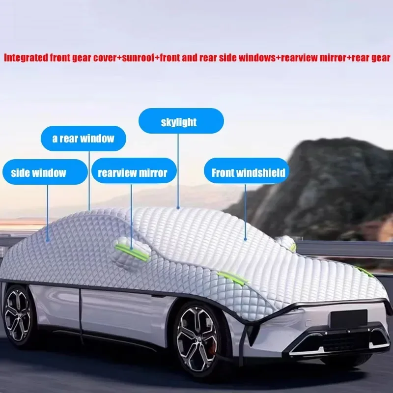 New Car Cover Half Body Windsh - đánh giá và giá Glass Protector Auto