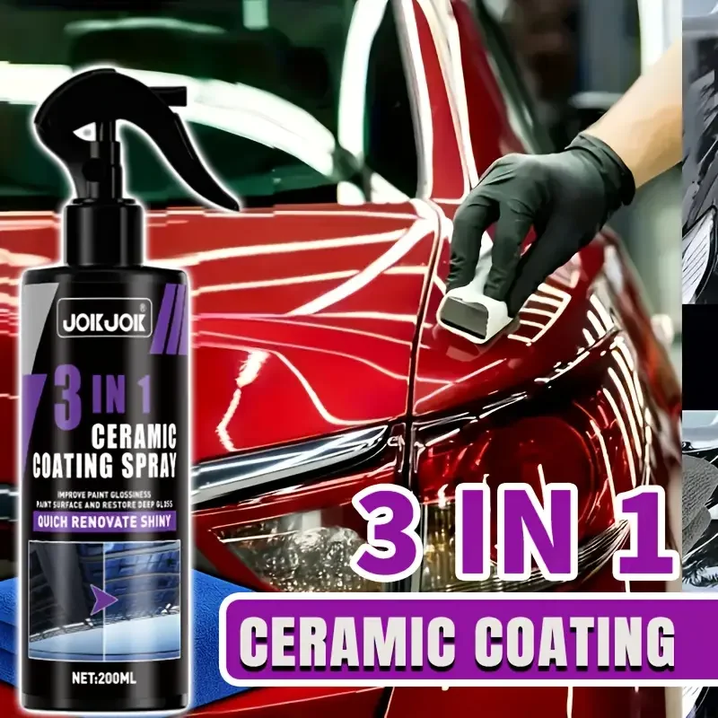 3 in 1 Car Ceramic Liquid Coat - đánh giá và giá Nano Liquid Coating