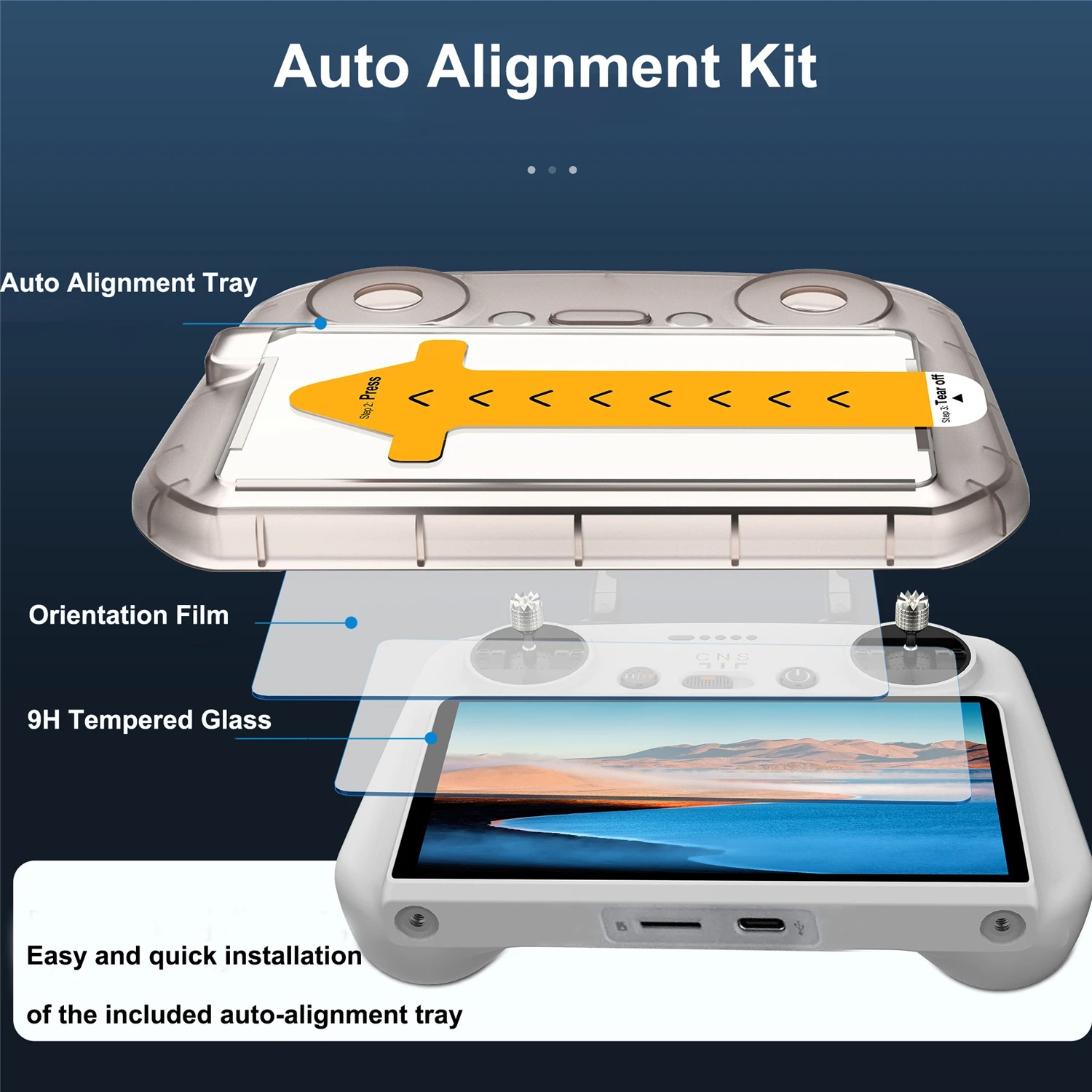 For DJI Flip/Air3/3S/Mini3/4pr - đánh giá và giá Glass Protector Auto