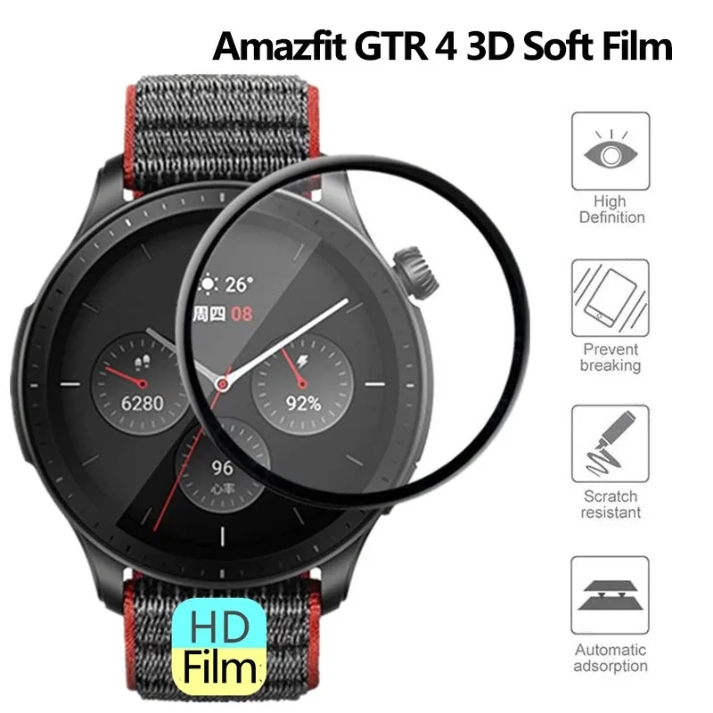 For Amazfit GTR 4 Screen Prote - đánh giá và giá Smartwatch Screen Film