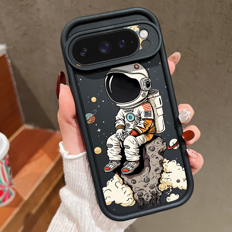 Cartoon Astronaut Print TPU Ph - đánh giá và giá Google Pixel 8A