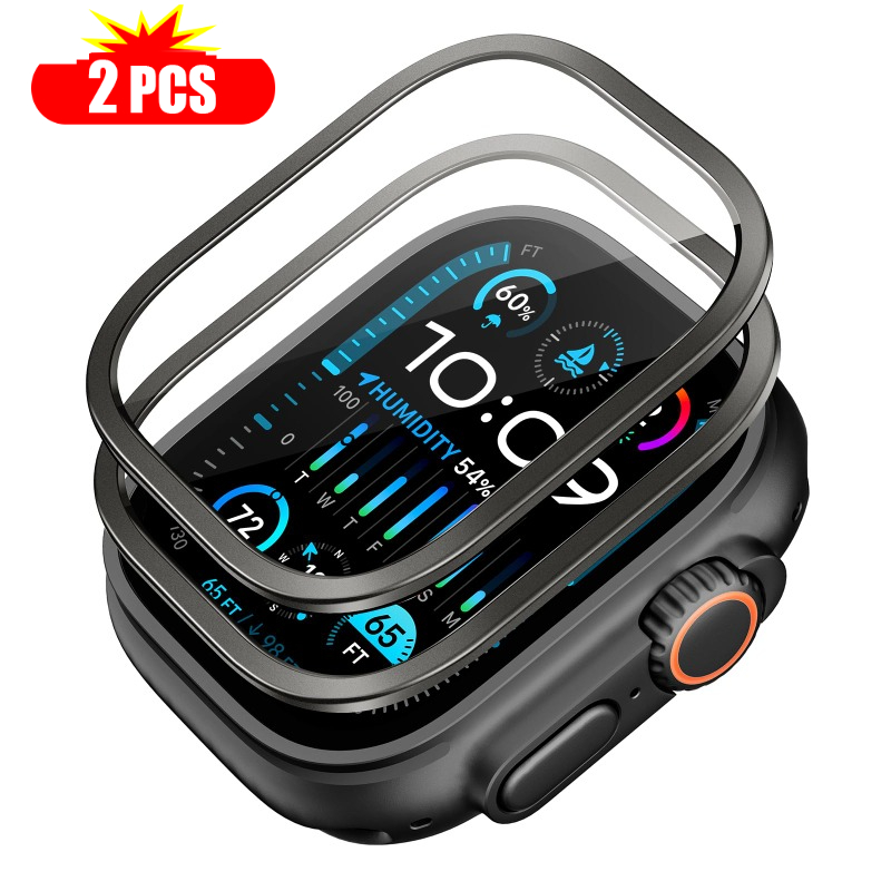 2pcs Tempered Glass for Apple  - đánh giá và giá Smartwatch Screen Film